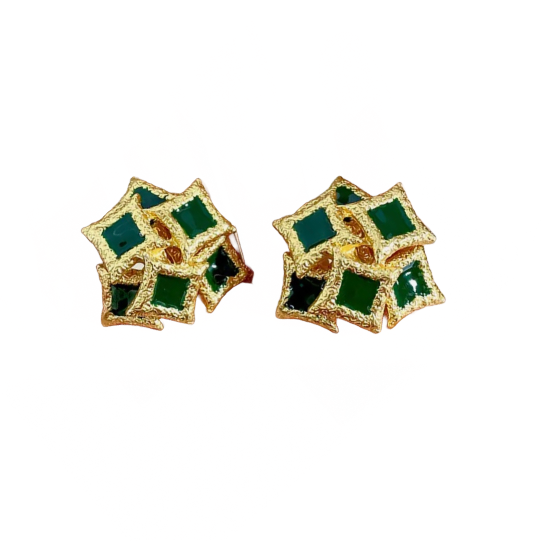 Gloria Green Earrings