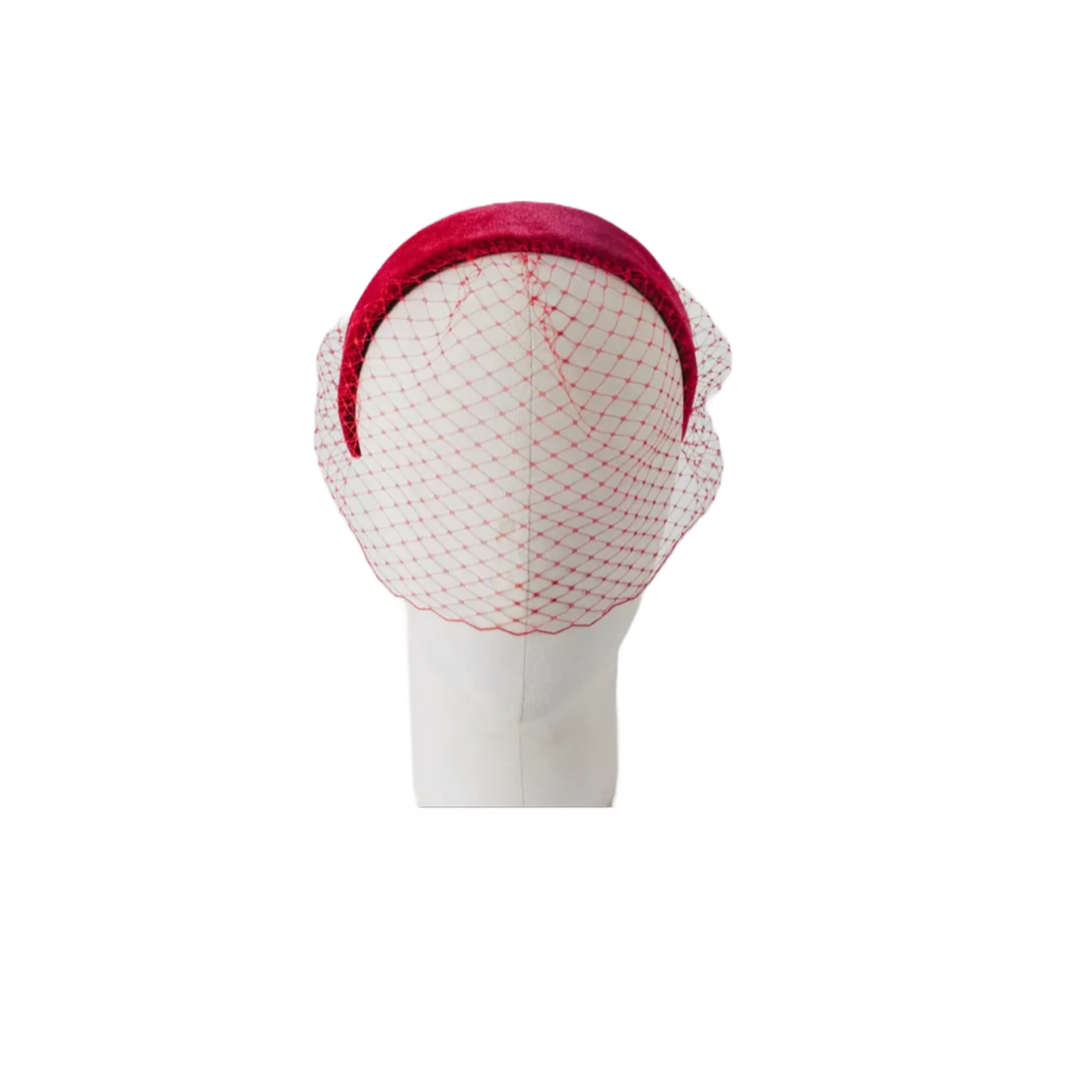 Wine Velvet Headband