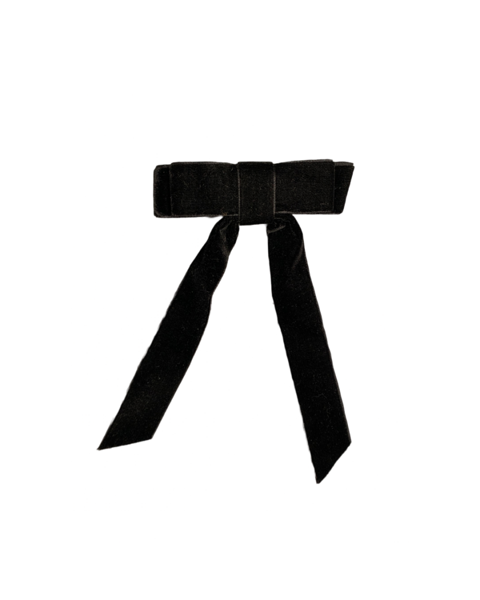 Black Velvet Bow