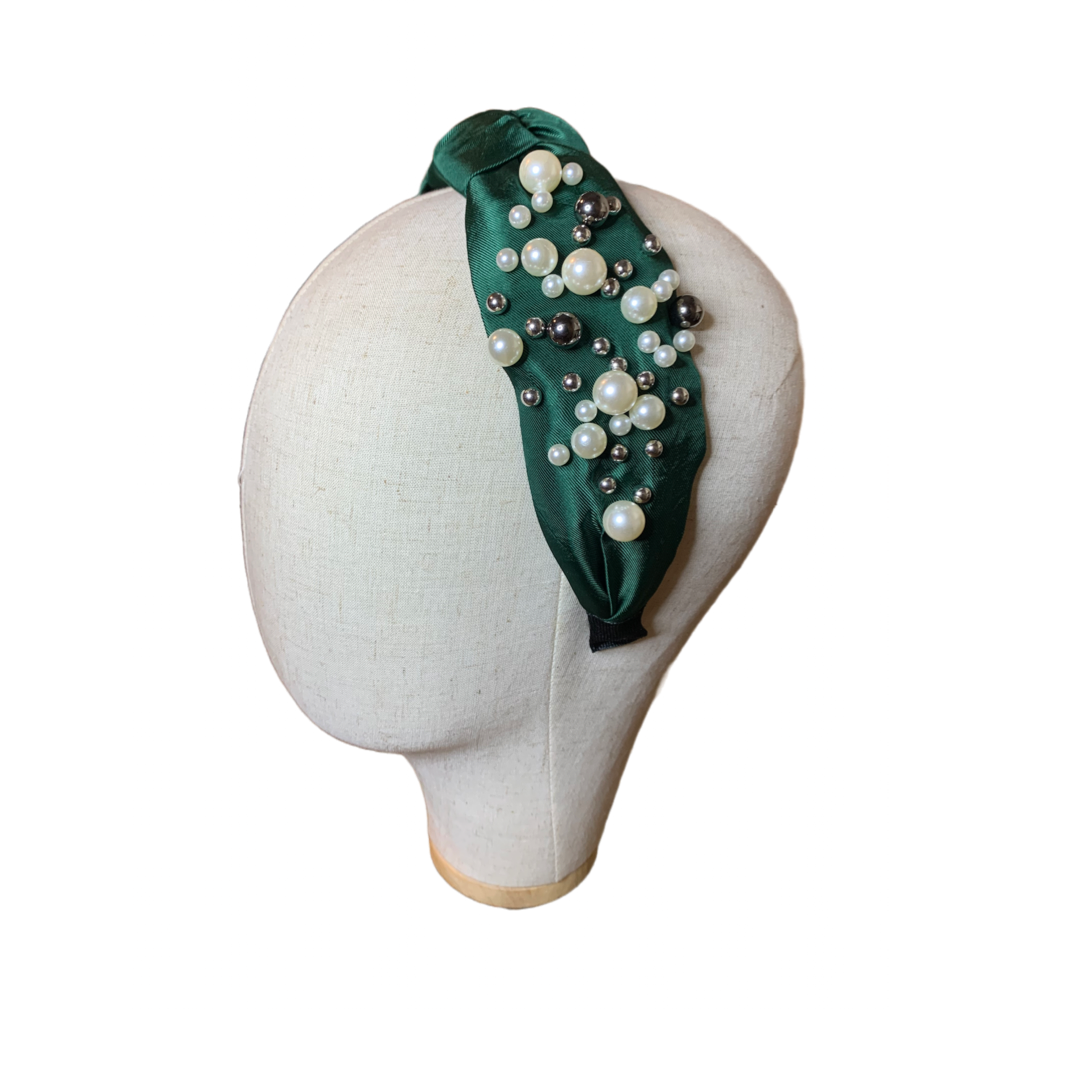 Iris Green Headband