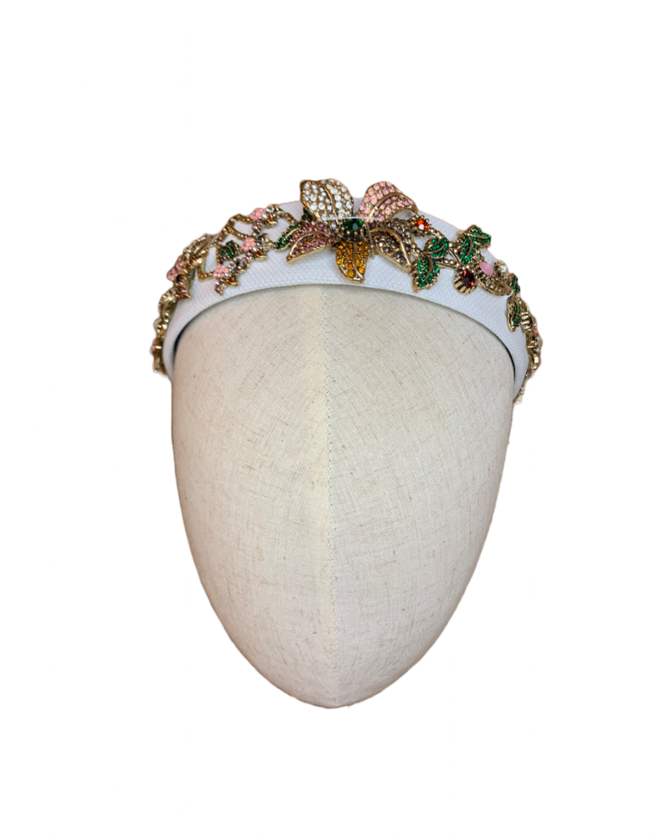 Alina White Headband