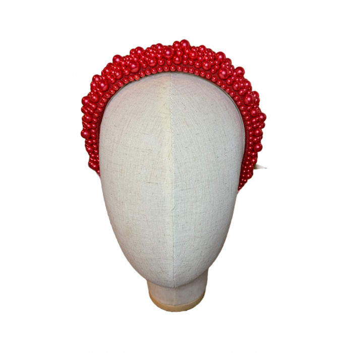Sarah Red Headband