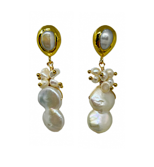 Rebel Pearl Earrings