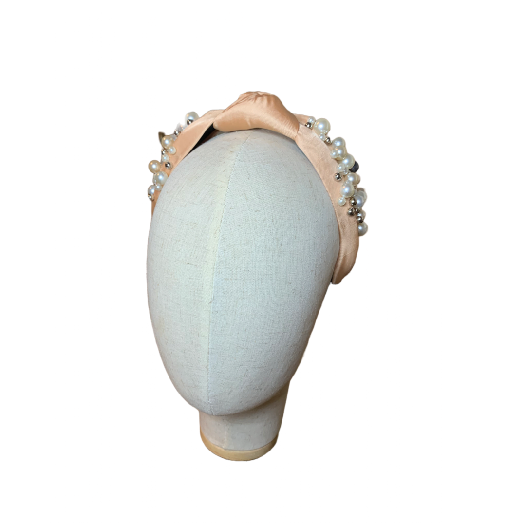 Nude Pearl Headband
